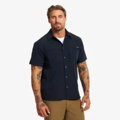 Gradient Pro UV Short Sleeve Shirt Herren Black