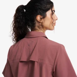 Gradient Pro UV Short Sleeve Shirt Damen Vintage Rose