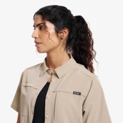 Gradient Pro UV Short Sleeve Shirt Damen Aluminium