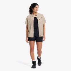 Gradient Pro UV Short Sleeve Shirt Damen Aluminium