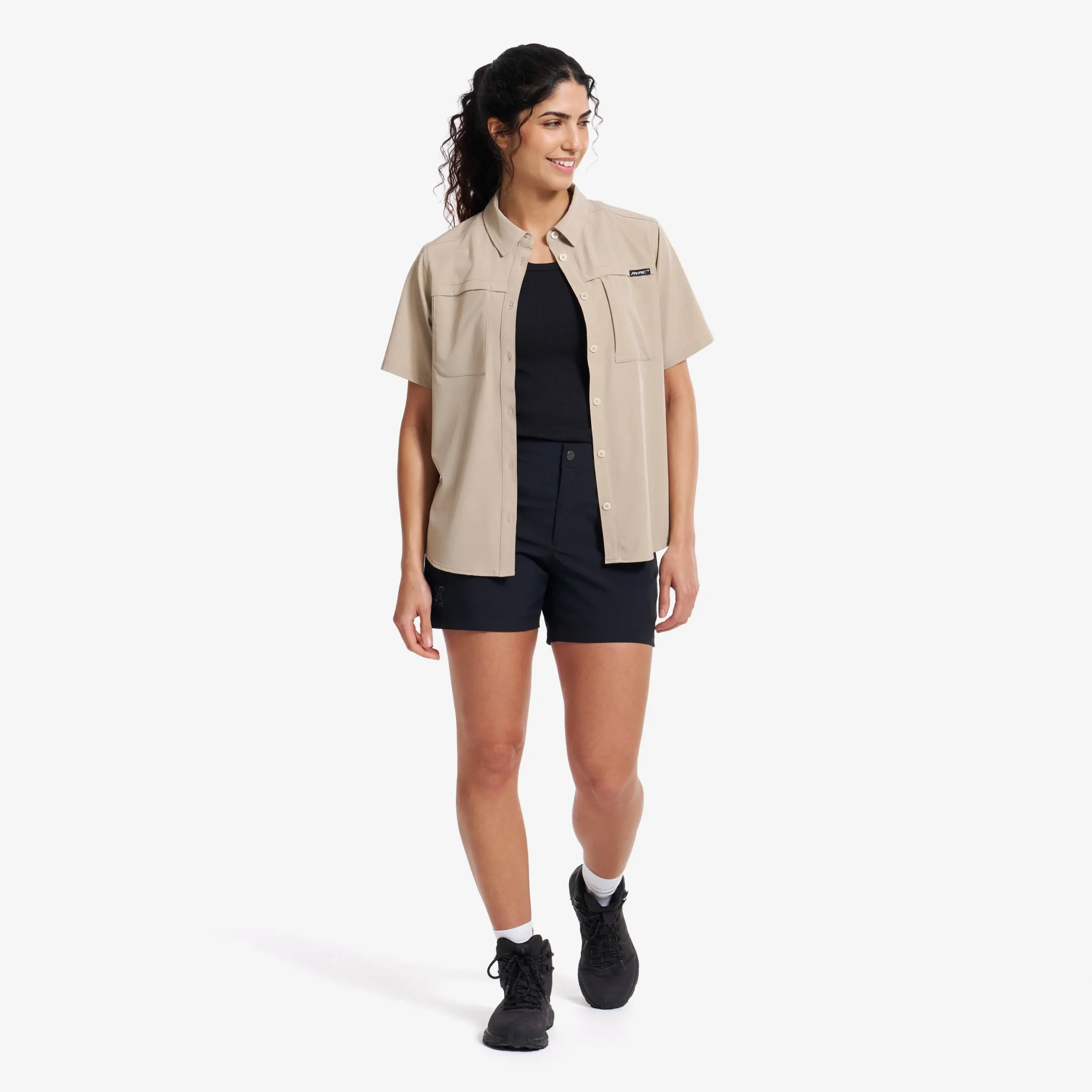 Gradient Pro UV Short Sleeve Shirt Damen Aluminium