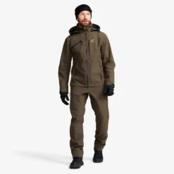 Hiball Essential Softshell Pants Herren Mud