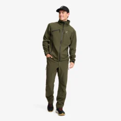Hiball Essential Softshell Pants Herren Forest Night