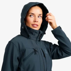Hiball Softshell Jacket Damen Blueberry