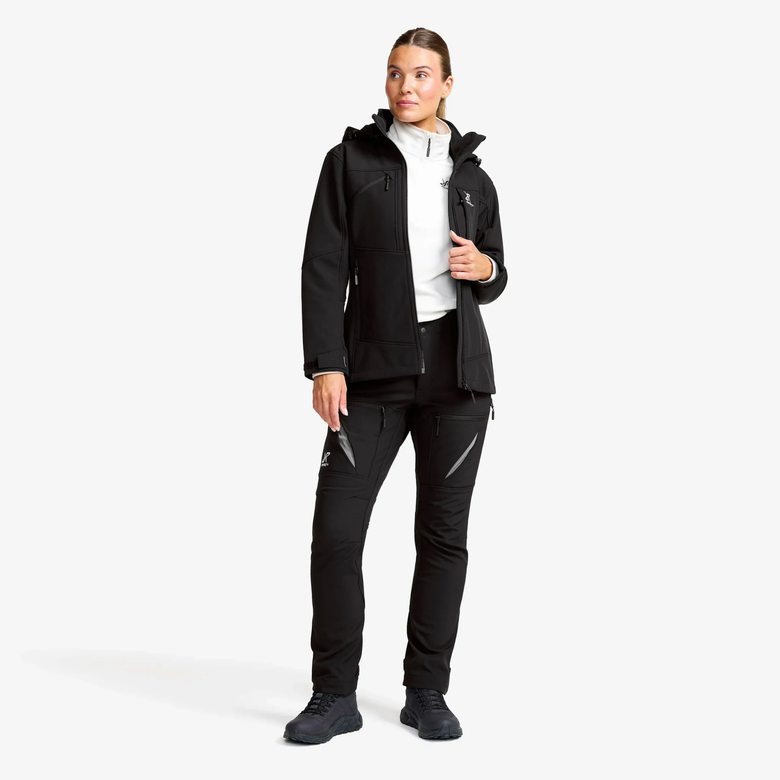 Hiball Softshell Pants Damen Black