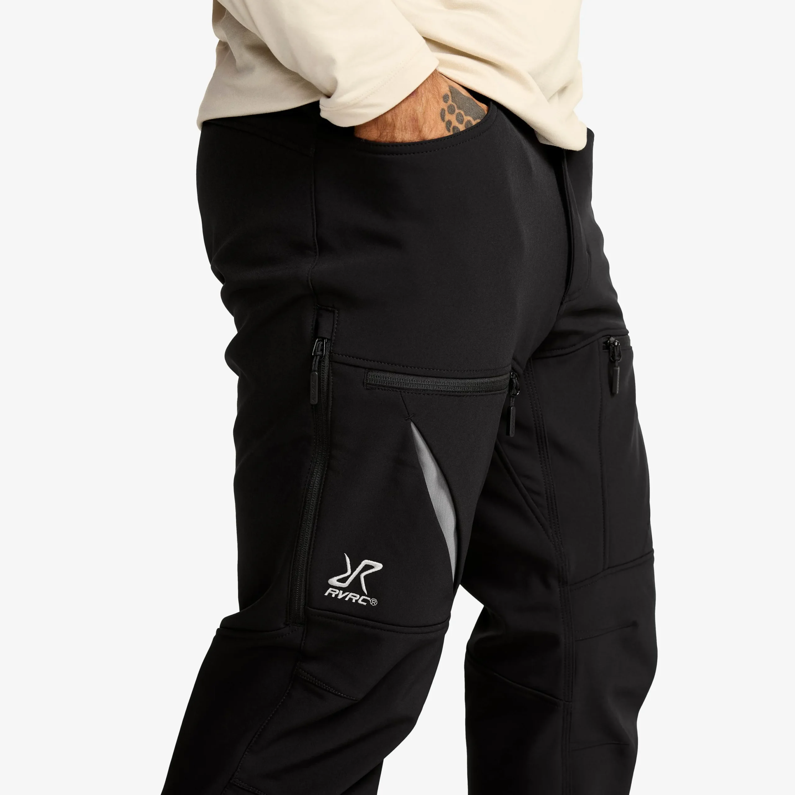 Hiball Softshell Pants Herren Black