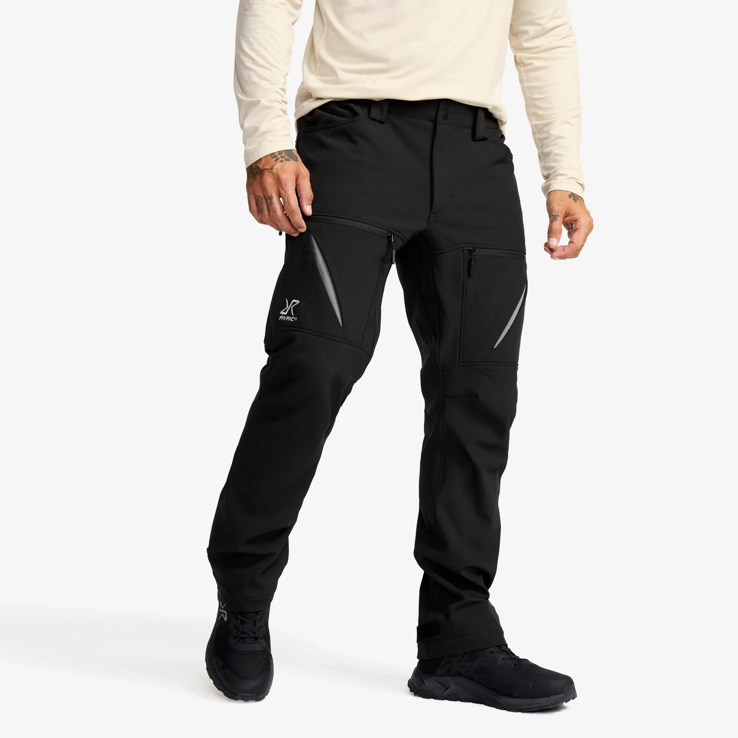 Hiball Softshell Pants Herren Black