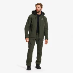 Hiball Softshell Pants Herren Forest Night