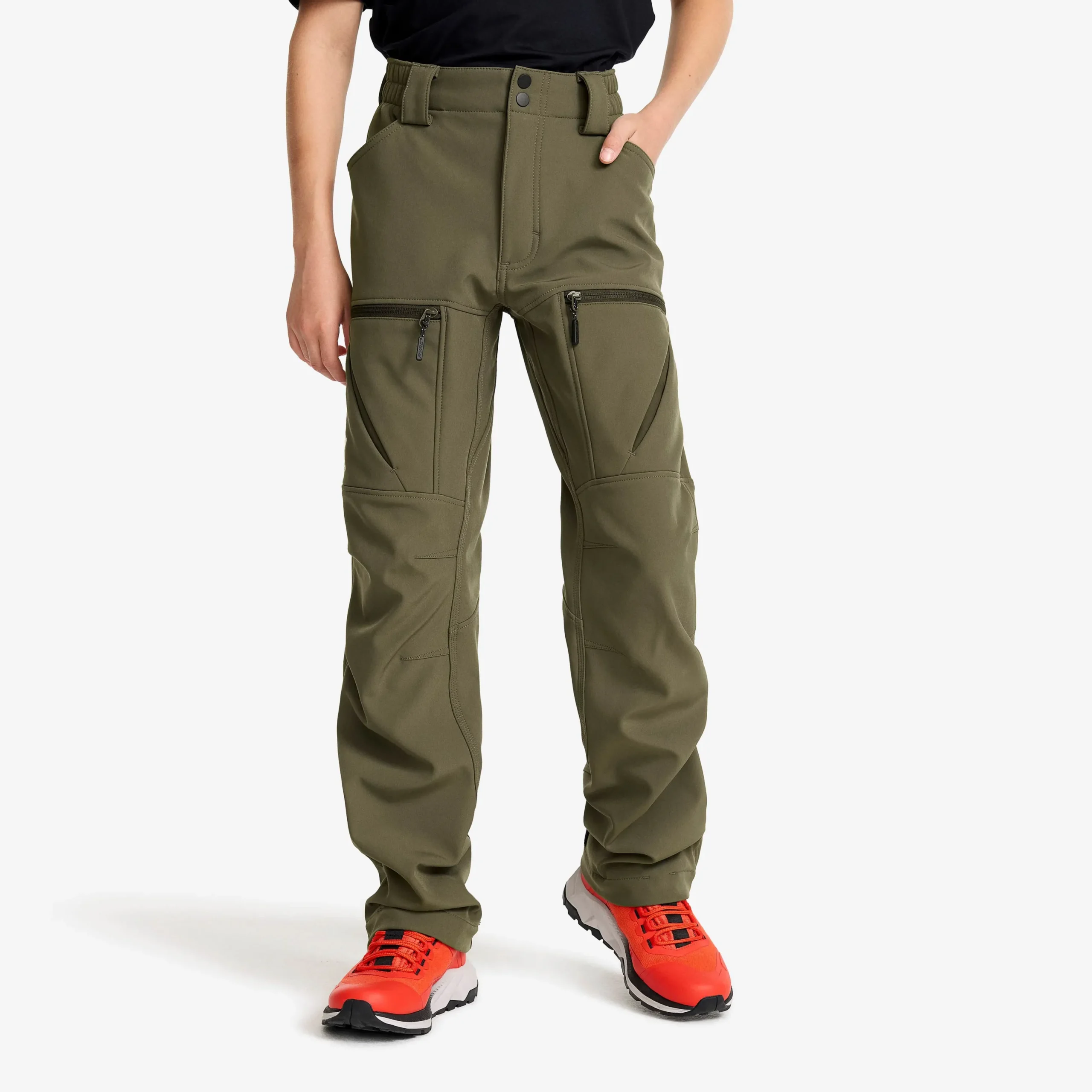 Hiball Softshell Pants Teens Grape Leaf