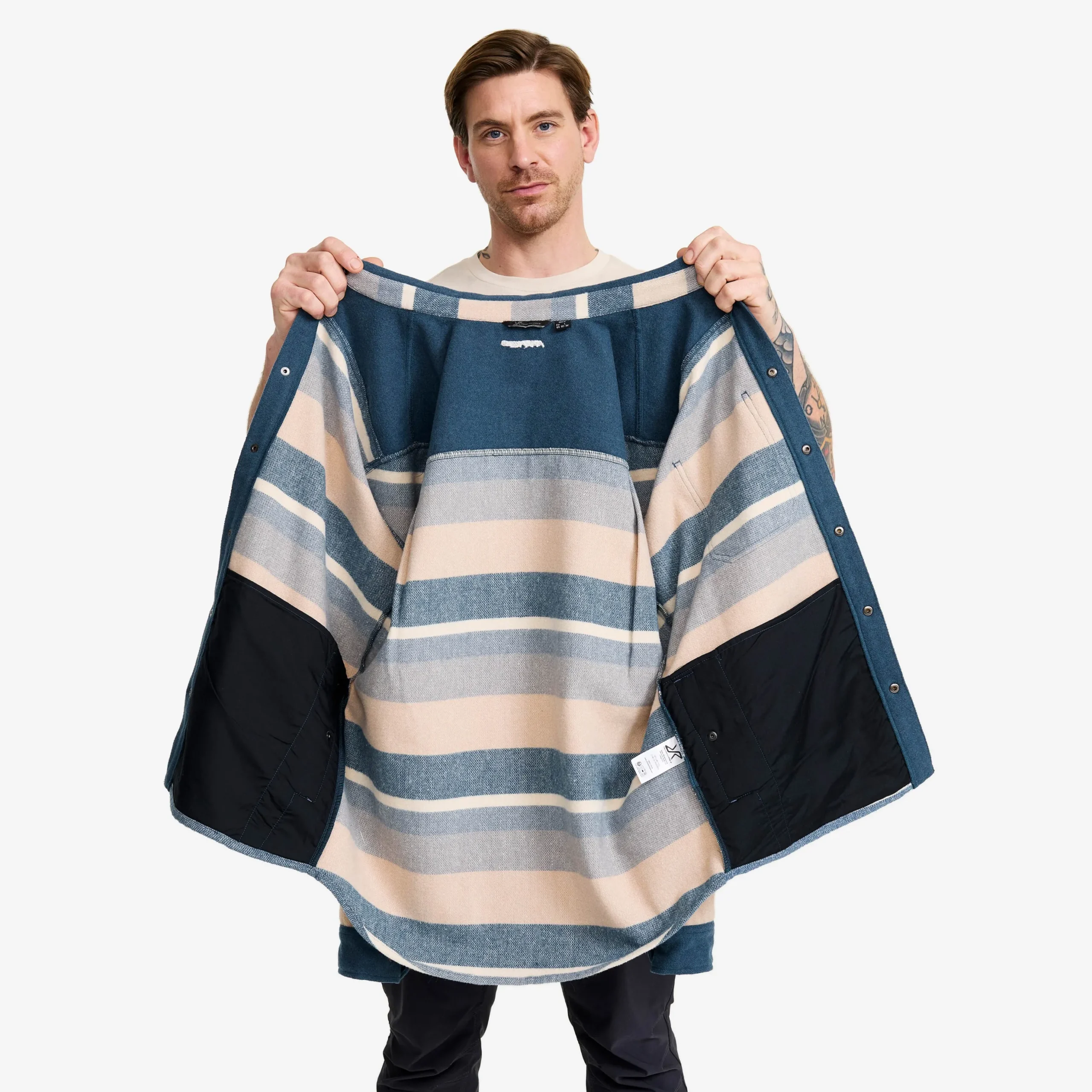 Highland Warm Overshirt Herren Orion Blue/Peyote