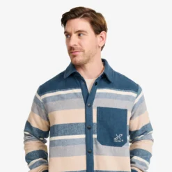 Highland Warm Overshirt Herren Orion Blue/Peyote