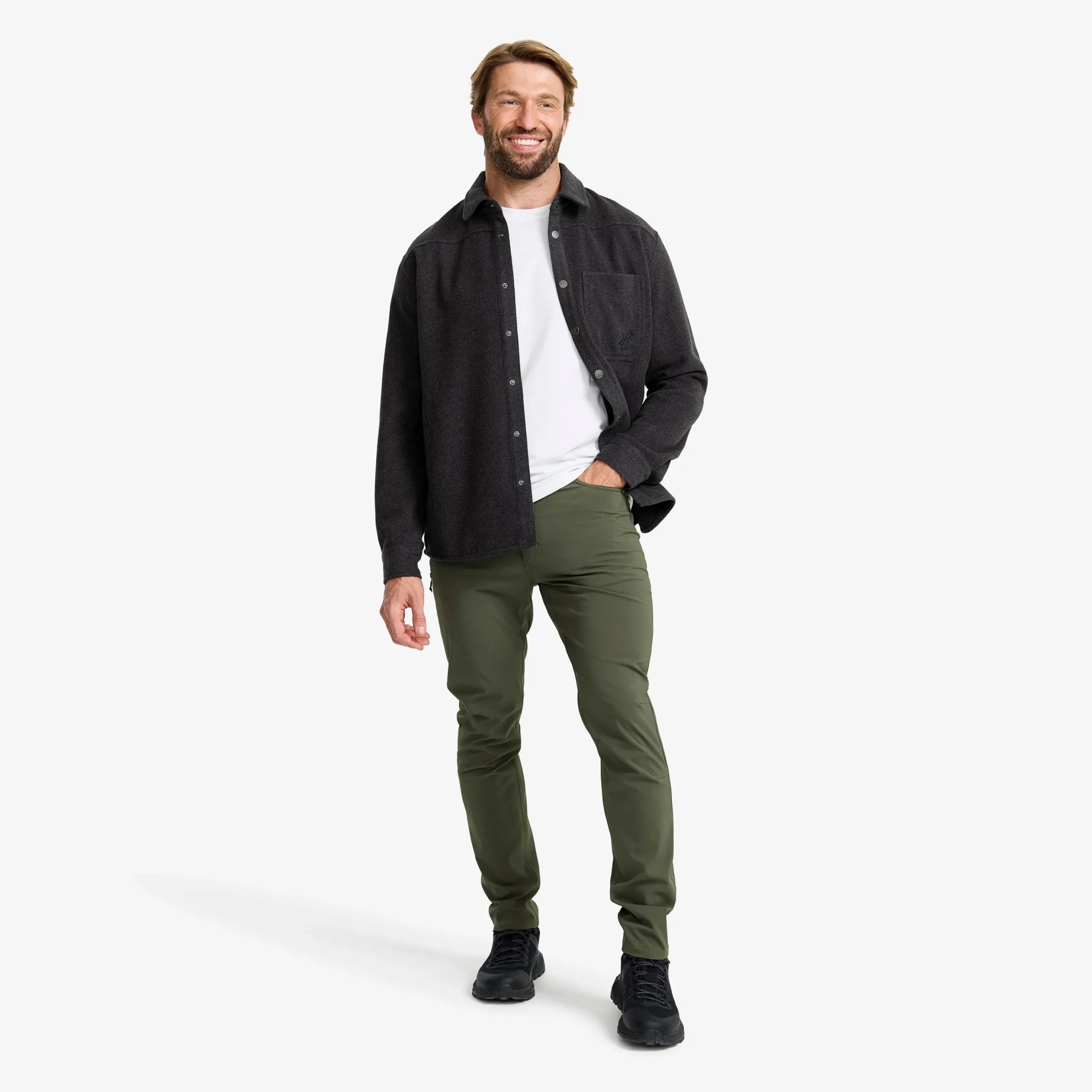 Highland Warm Overshirt Herren Anthracite
