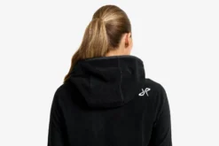 Hiker Fleece Hoodie Damen Black