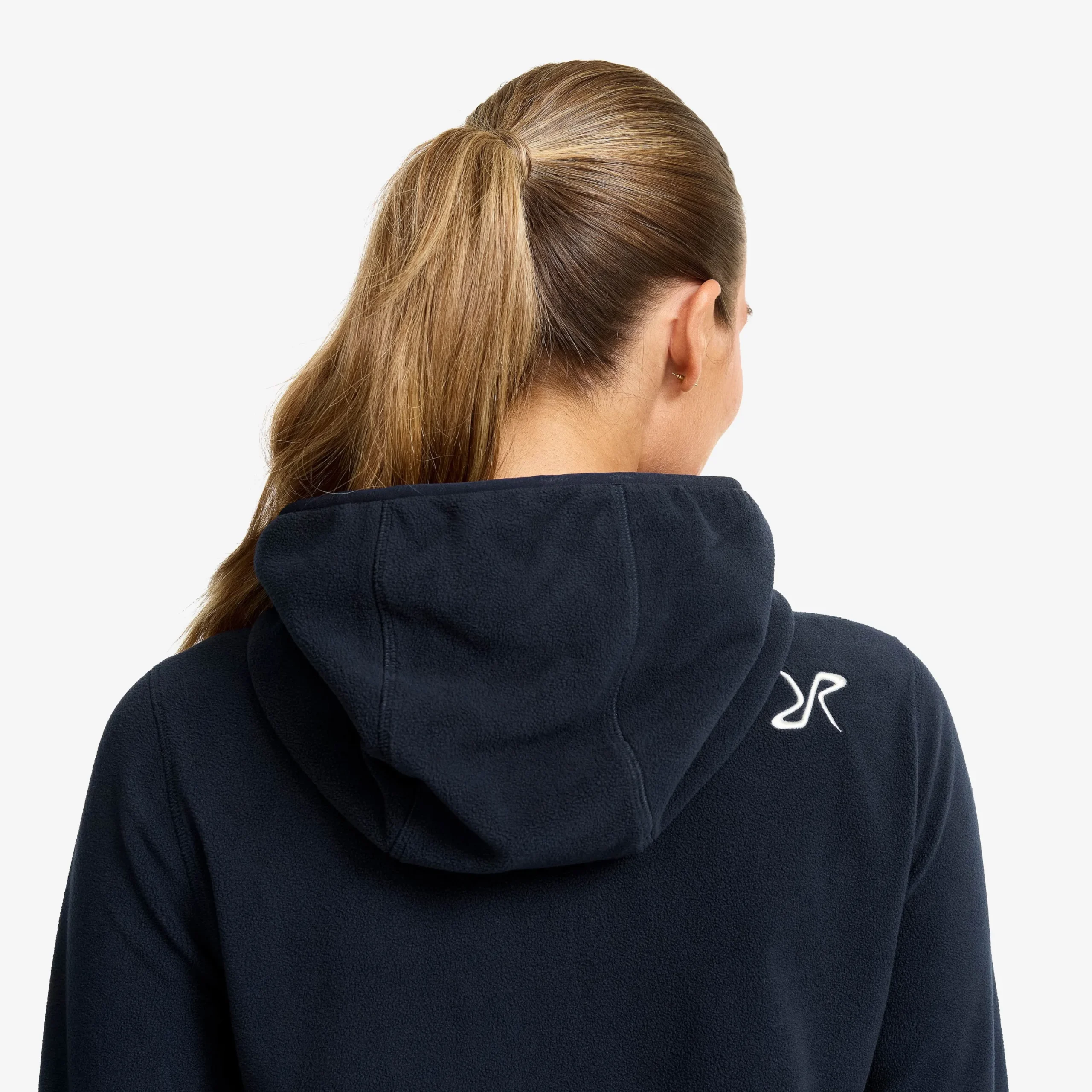 Hiker Fleece Hoodie Damen Deep Navy