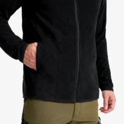 Hiker Fleece Hoodie Herren Black