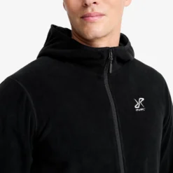 Hiker Fleece Hoodie Herren Black