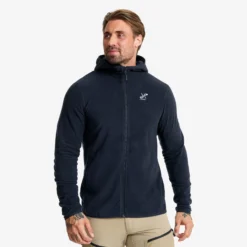 Hiker Fleece Hoodie Herren Deep Navy