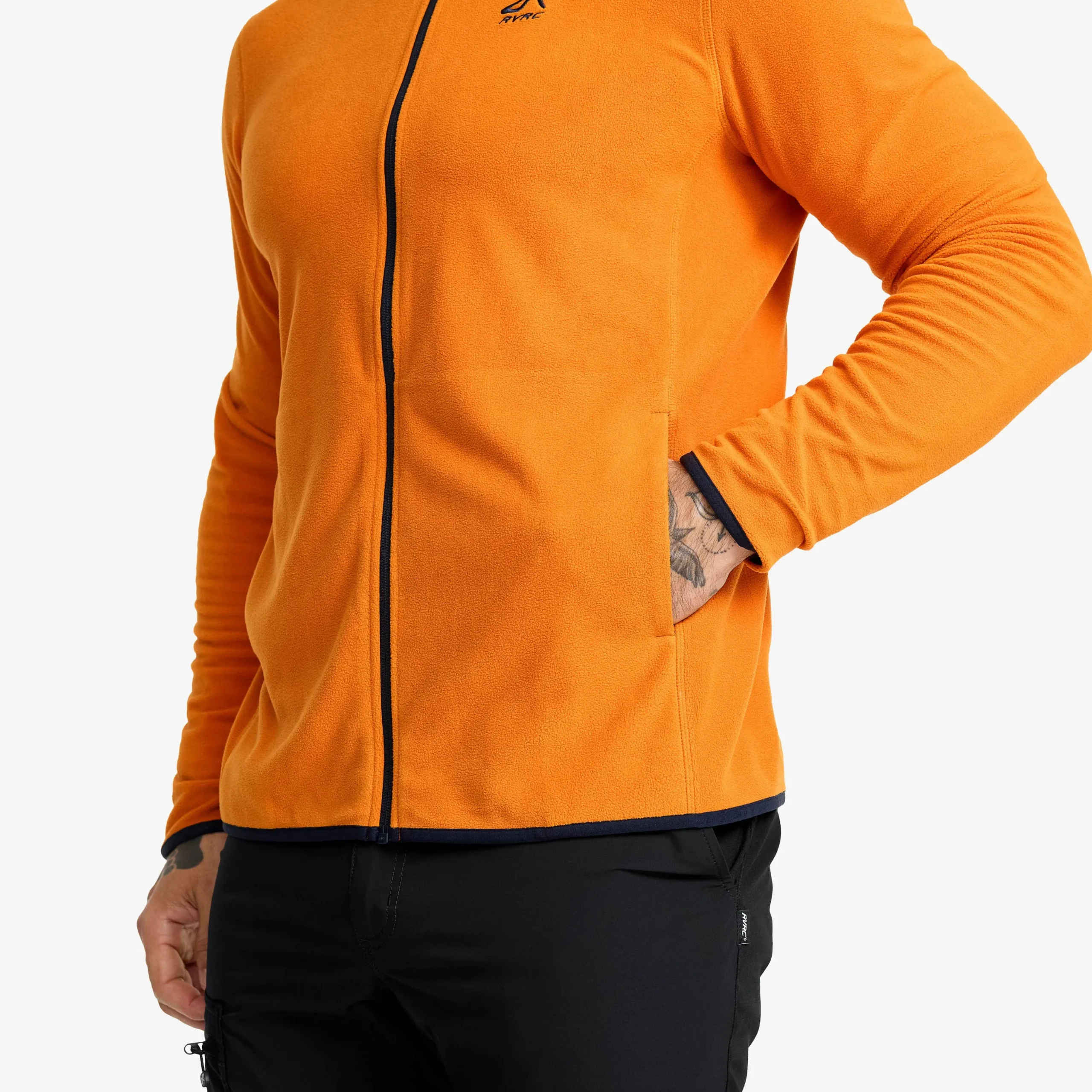 Hiker Fleece Hoodie Herren Desert Sun
