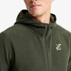 Hiker Fleece Hoodie Herren Kambaba Green