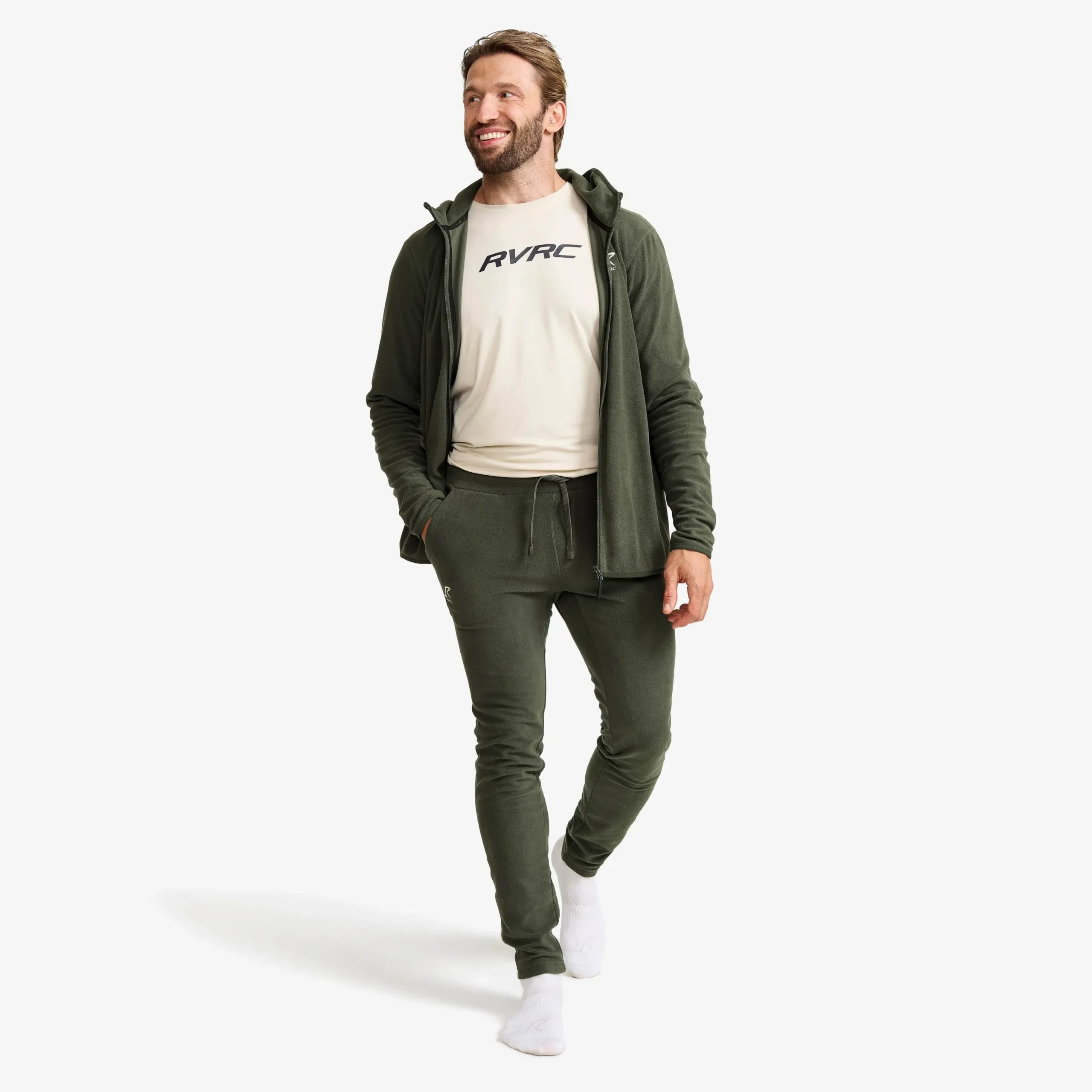 Hiker Fleece Pants Herren Kambaba Green