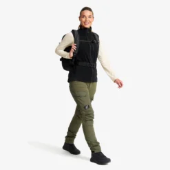 Hiker Fleece Vest Damen Black