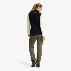 Hiker Fleece Vest Damen Black