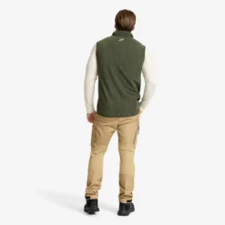Hiker Fleece Vest Herren Kambaba Green