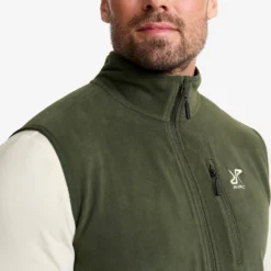 Hiker Fleece Vest Herren Kambaba Green