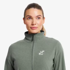 Hiker Full-zip Fleece Damen Balsam Green