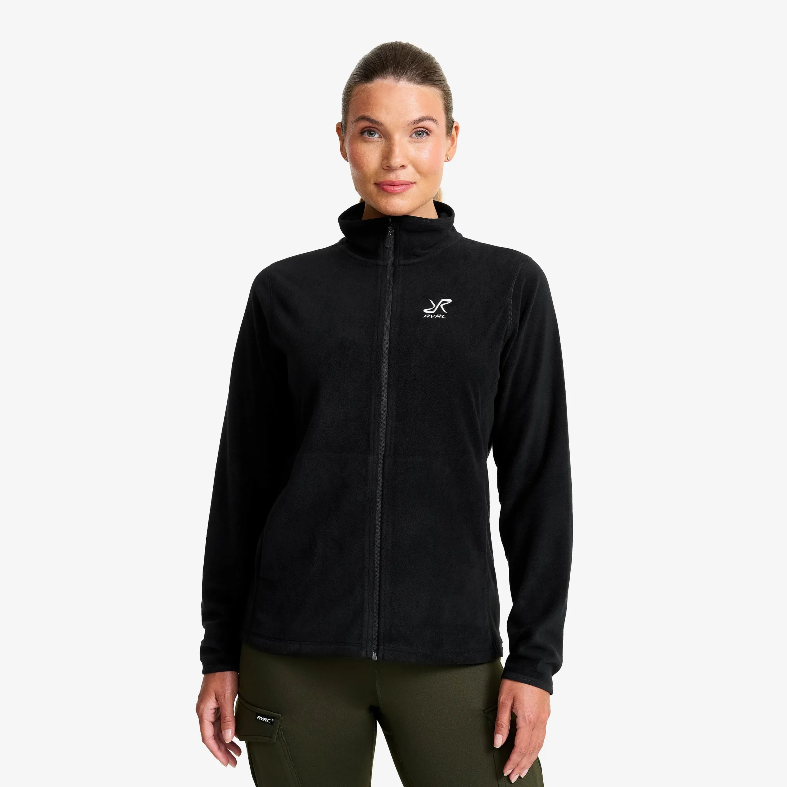 Hiker Full-zip Fleece Damen Black