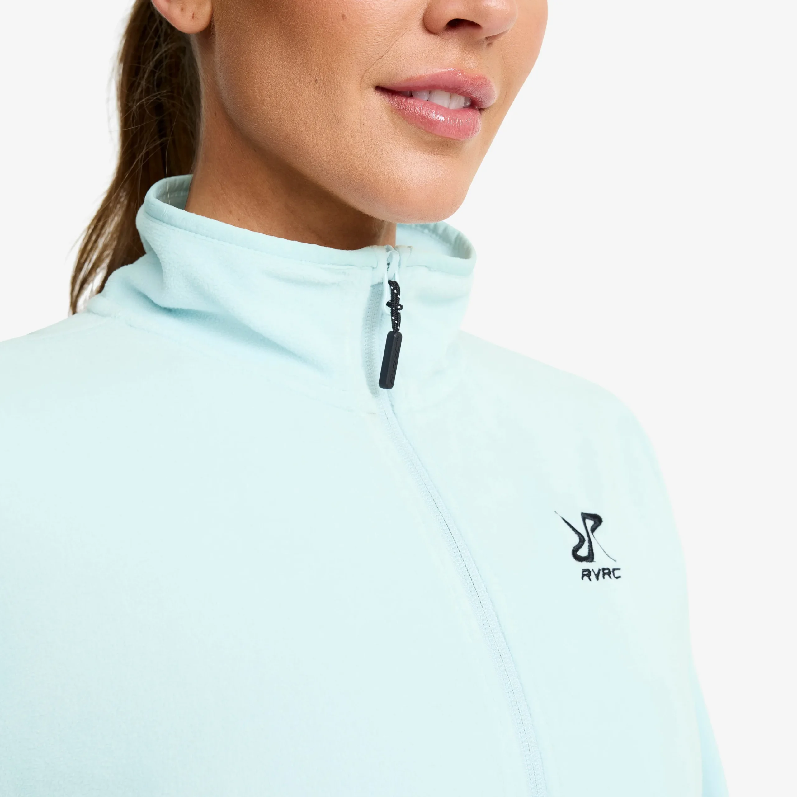 Hiker Full-zip Fleece Damen Delicate Blue