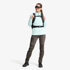 Hiker Full-zip Fleece Damen Delicate Blue