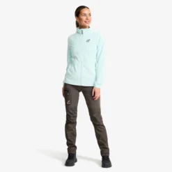 Hiker Full-zip Fleece Damen Delicate Blue