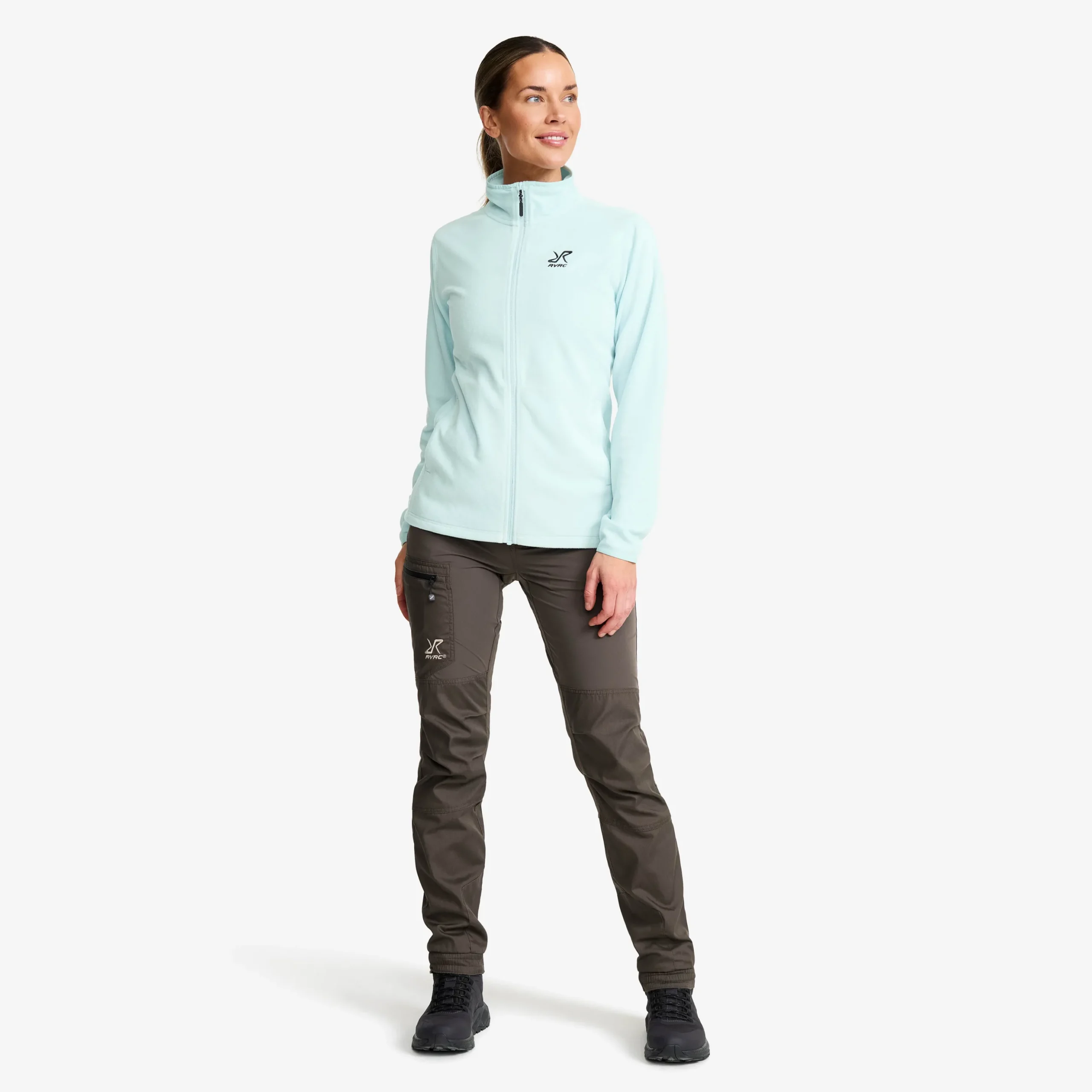 Hiker Full-zip Fleece Damen Delicate Blue