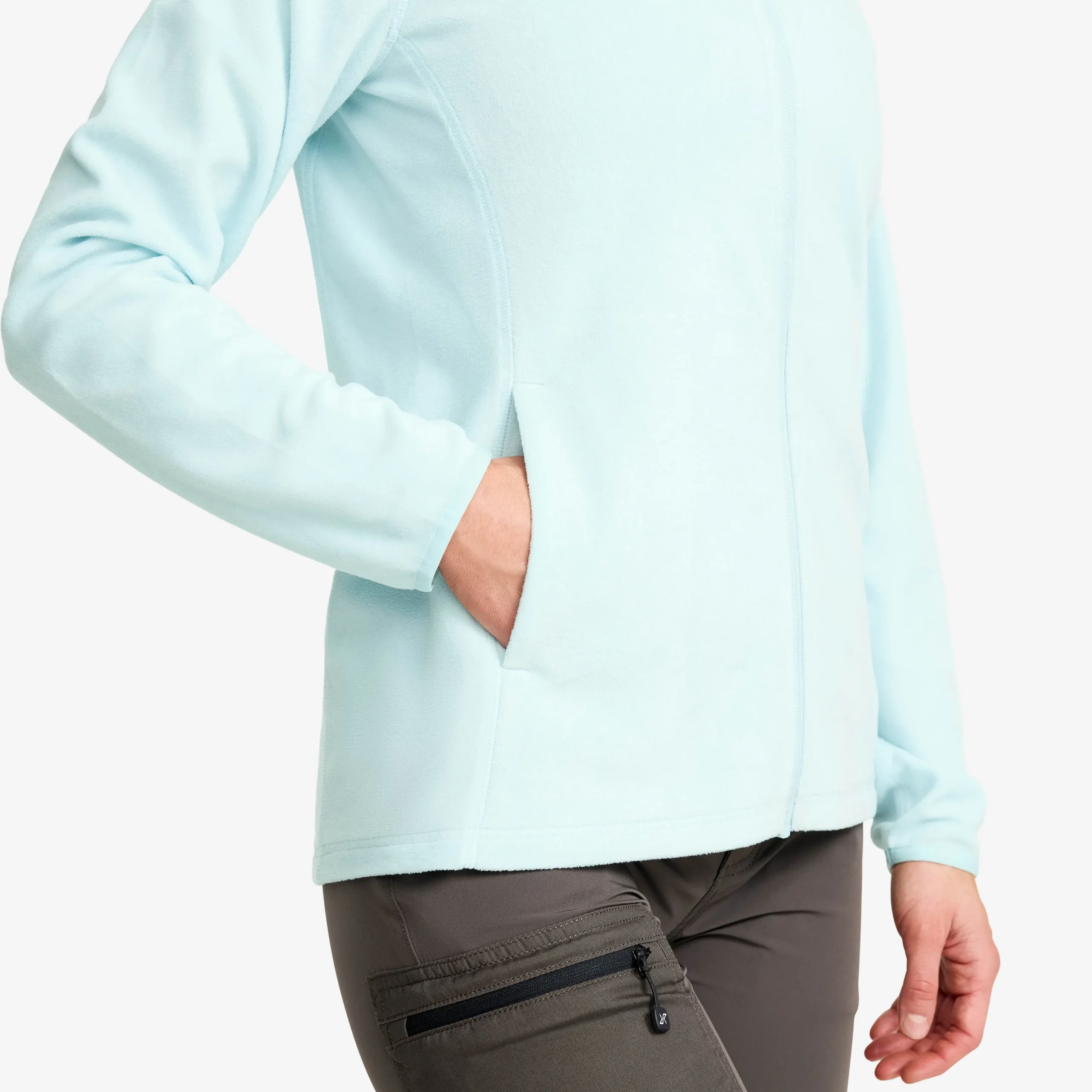 Hiker Full-zip Fleece Damen Delicate Blue