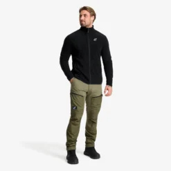 Hiker Full-zip Fleece Herren Black