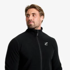 Hiker Full-zip Fleece Herren Black