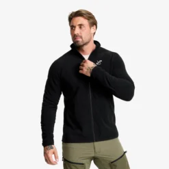 Hiker Full-zip Fleece Herren Black