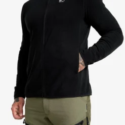Hiker Full-zip Fleece Herren Black