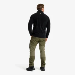 Hiker Full-zip Fleece Herren Black