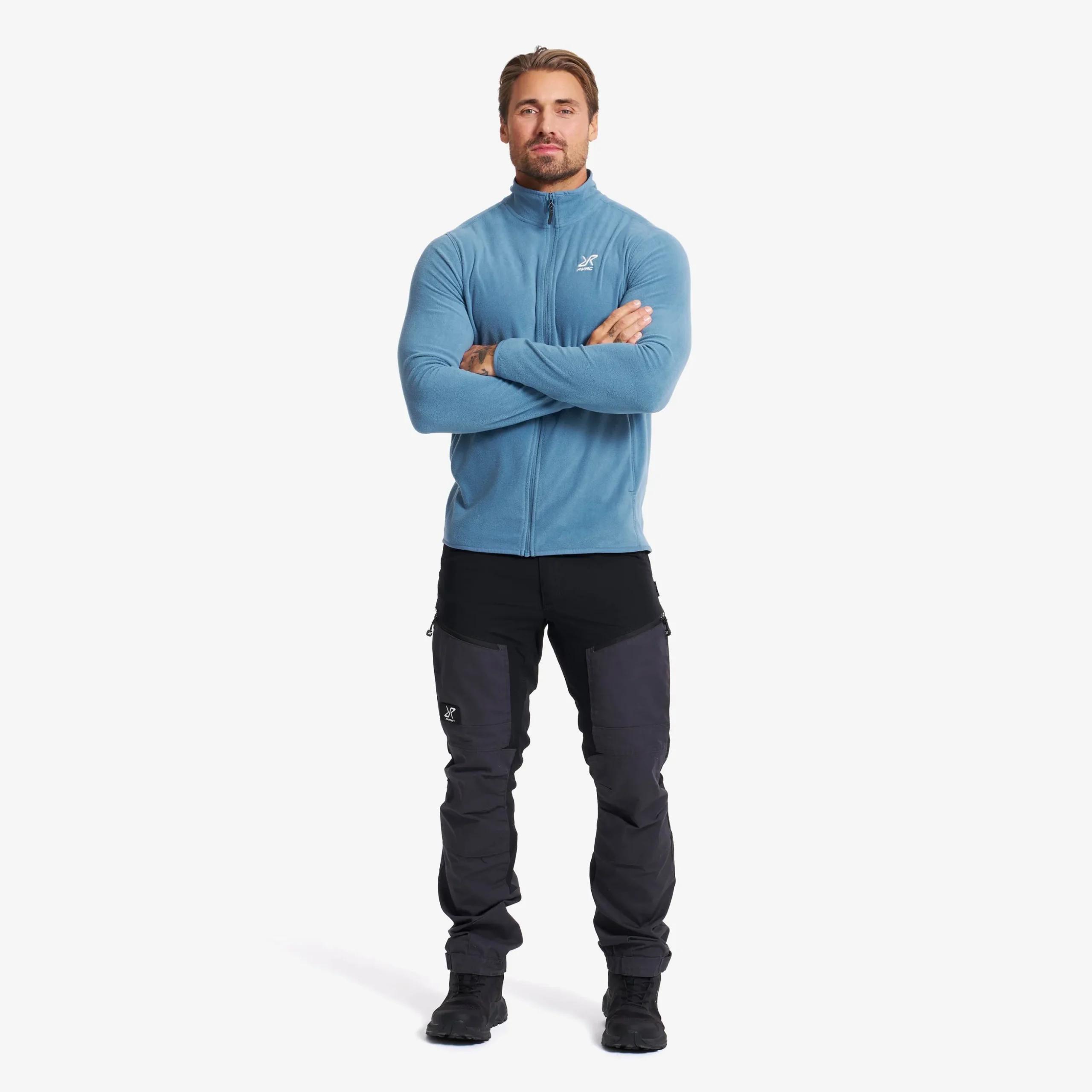 Hiker Full-zip Fleece Herren Captain's Blue