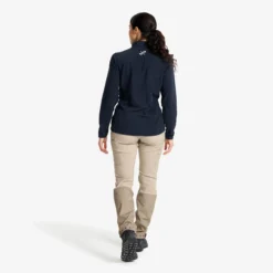 Hiker Half-zip Fleece Damen Deep Navy