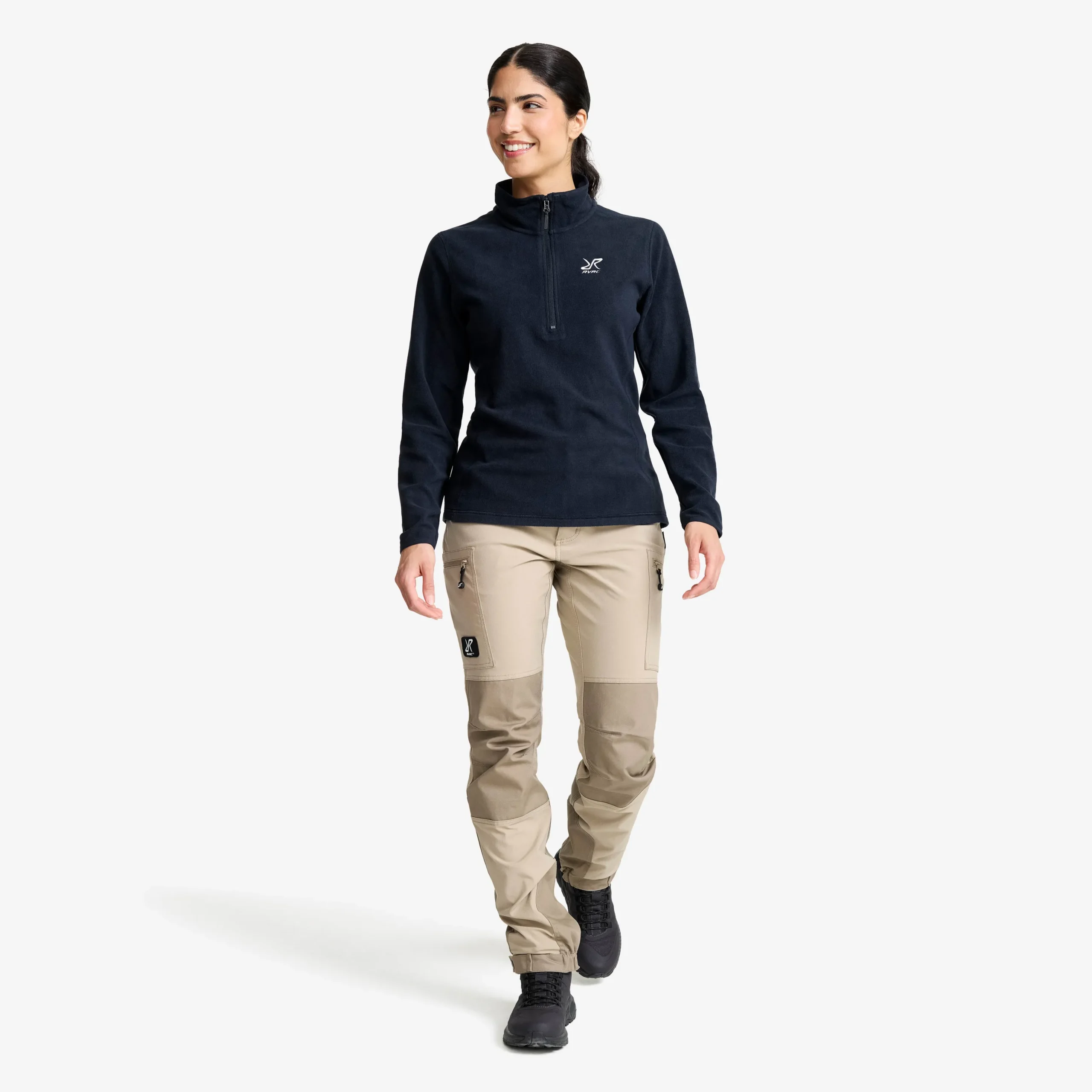 Hiker Half-zip Fleece Damen Deep Navy