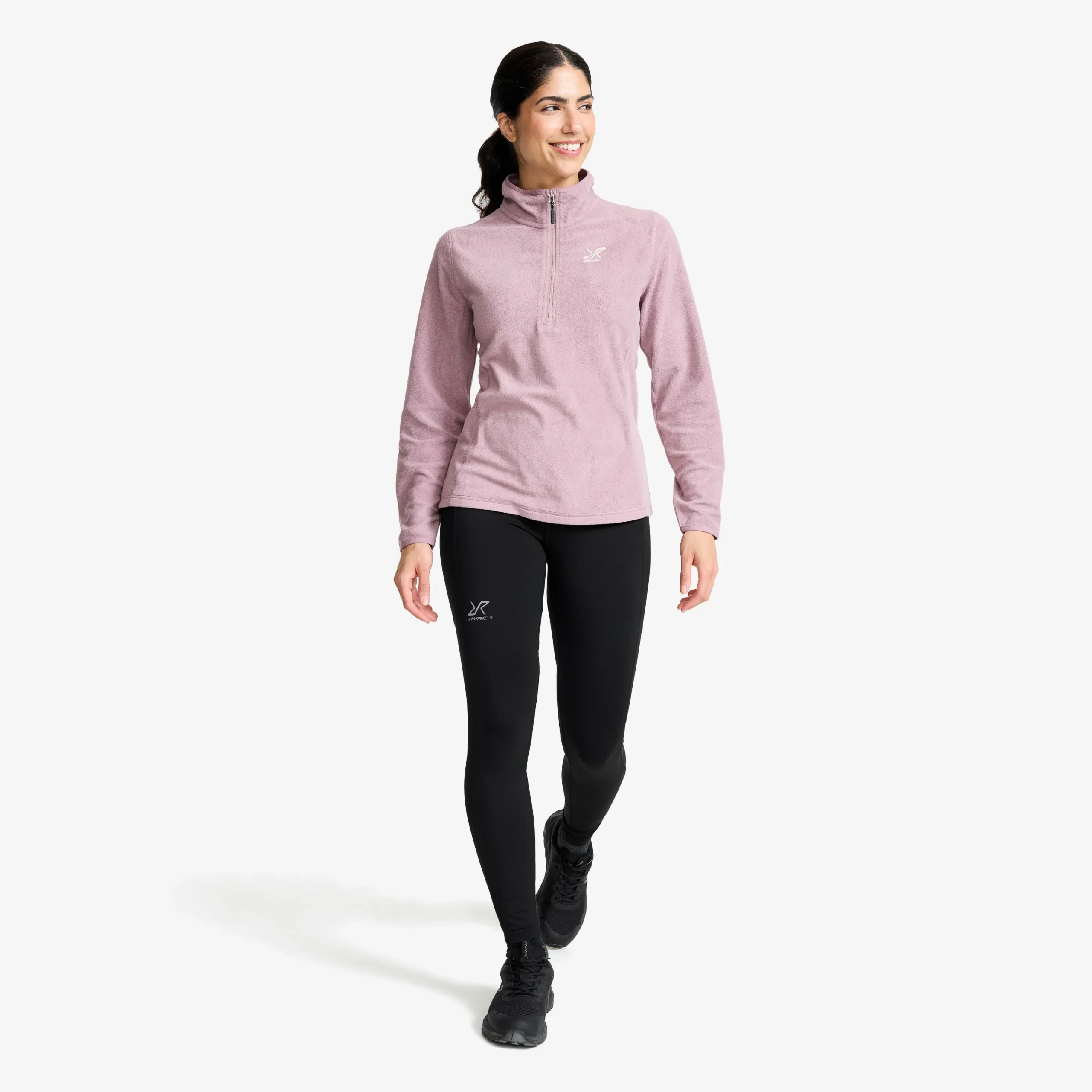 Hiker Half-zip Fleece Damen Dusty Mauve