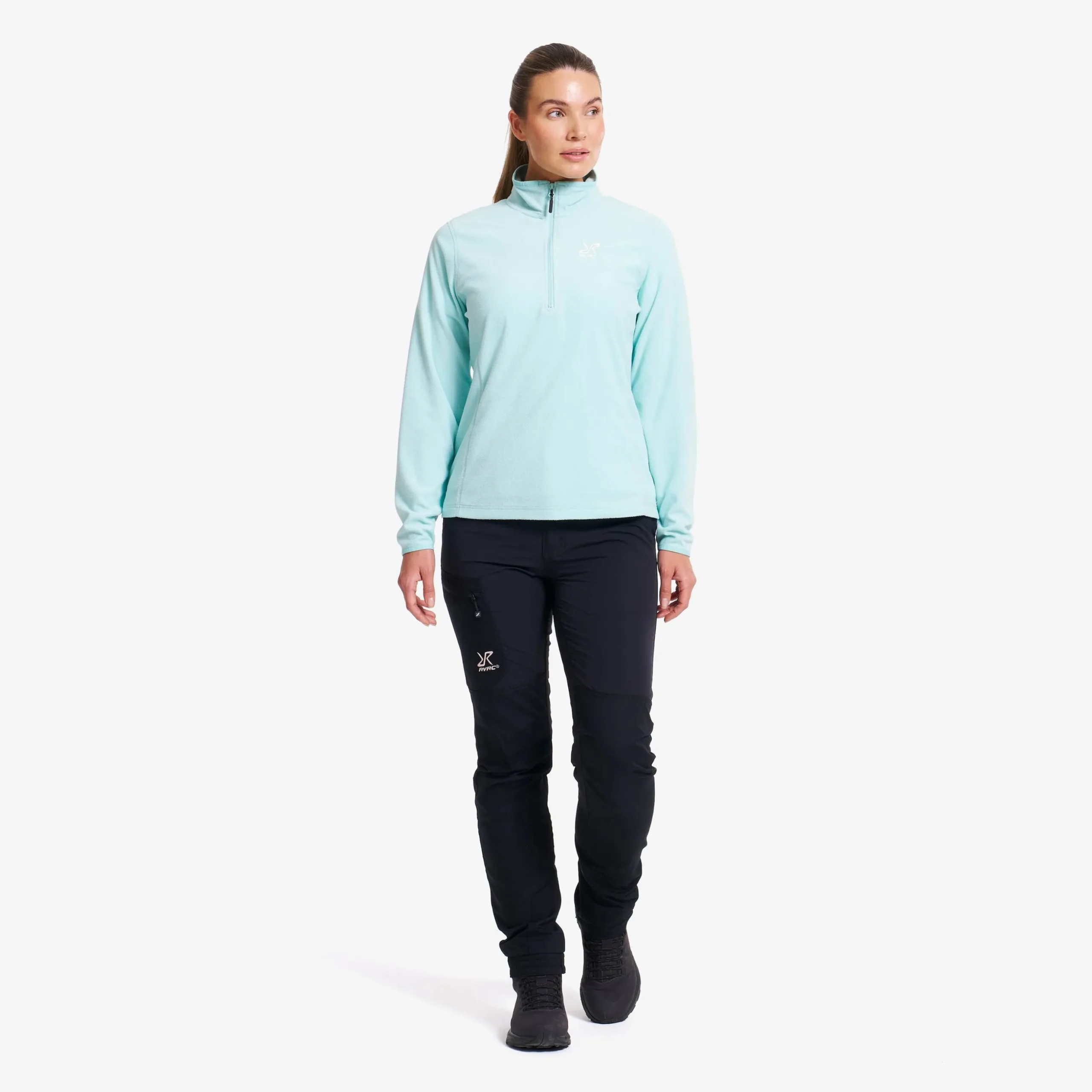 Hiker Half-zip Fleece Damen Pastel Turquoise