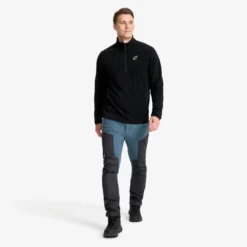 Hiker Half-zip Fleece Herren Black