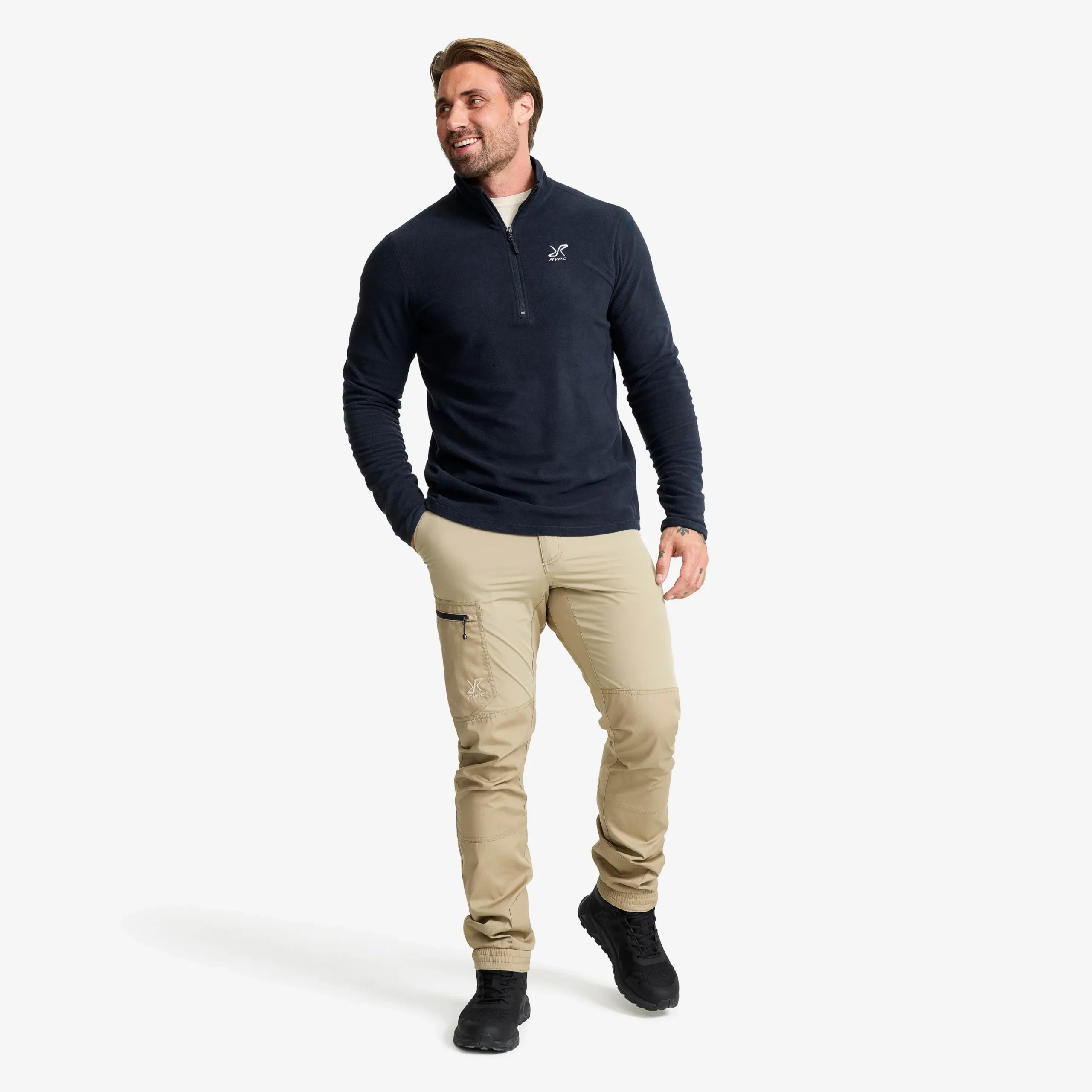 Hiker Half-zip Fleece Herren Deep Navy