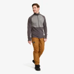 Hill Fleece Herren Asphalt/Steel Gray
