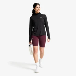 Impulse Half-zip Top Damen Black