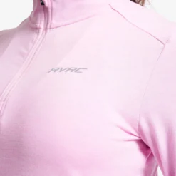 Impulse Half-zip Top Damen Pink Melange